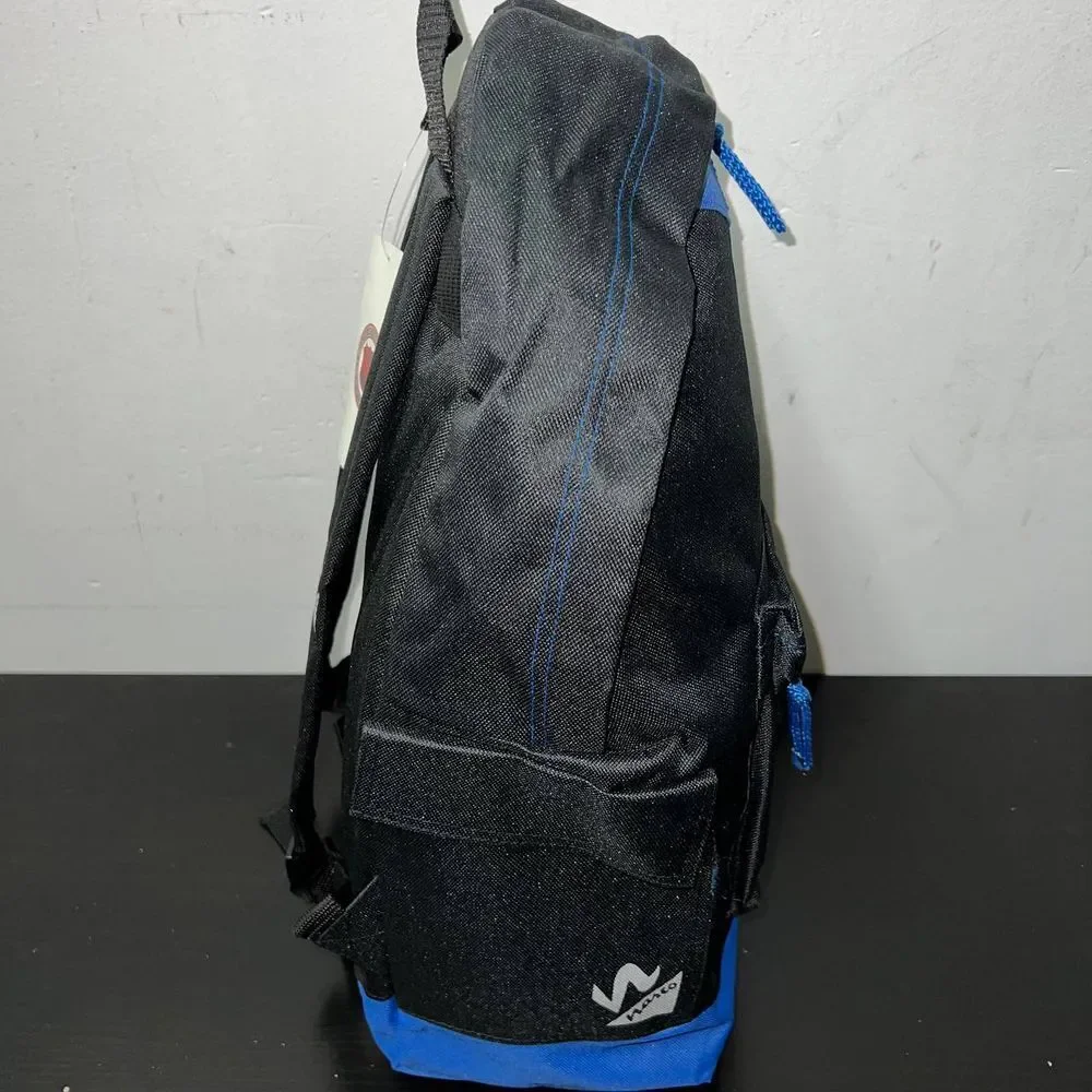 Vintage New York Rangers Backpack Bag‎ Black NHL Nasco Embroidered